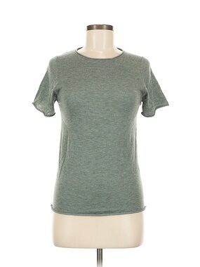Essential Crewneck Short Sleeve Tee in Sage Green